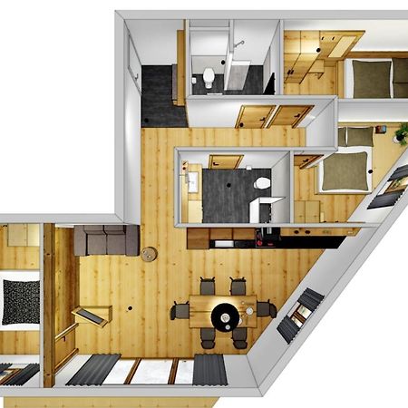 Tiroler Zeitgeist Apartment ฟือเกน ภายนอก รูปภาพ